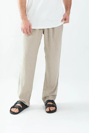 Calça Linho Natural Leblon