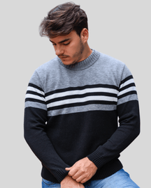 Cardigã Masculino em Lã Merino Vestuario Alfaiataria Leblon Preto P 