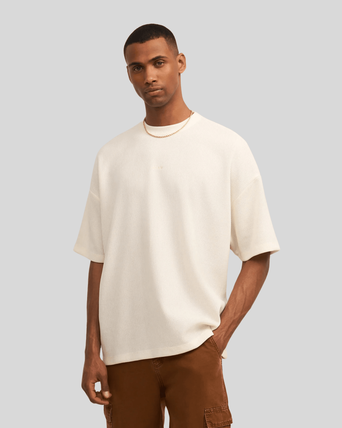 Kit Premium Old Money - 4 camisetas Oversized Texturizadas Roupa Alfaiataria Leblon 