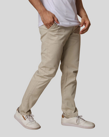 Calça Sarja Masculina Alfaiataria Esporte Fino - Bolso Faca