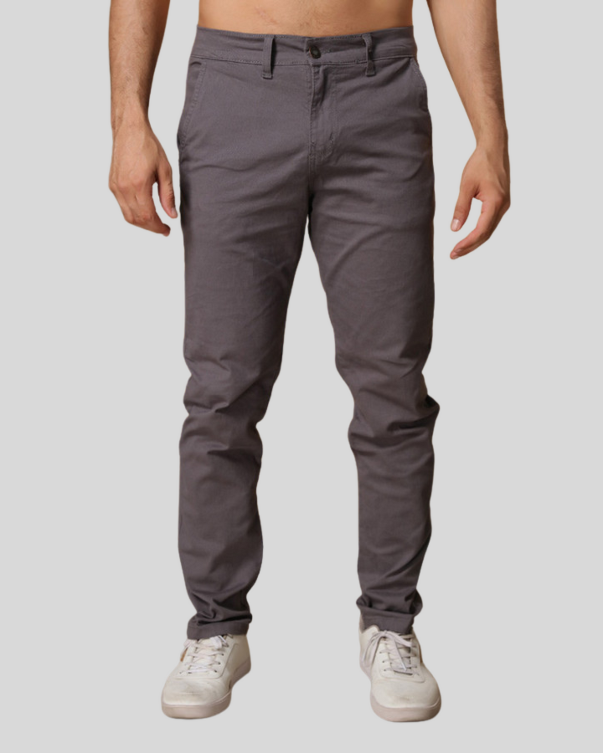 Calça Sarja Masculina Alfaiataria Esporte Fino - Bolso Faca
