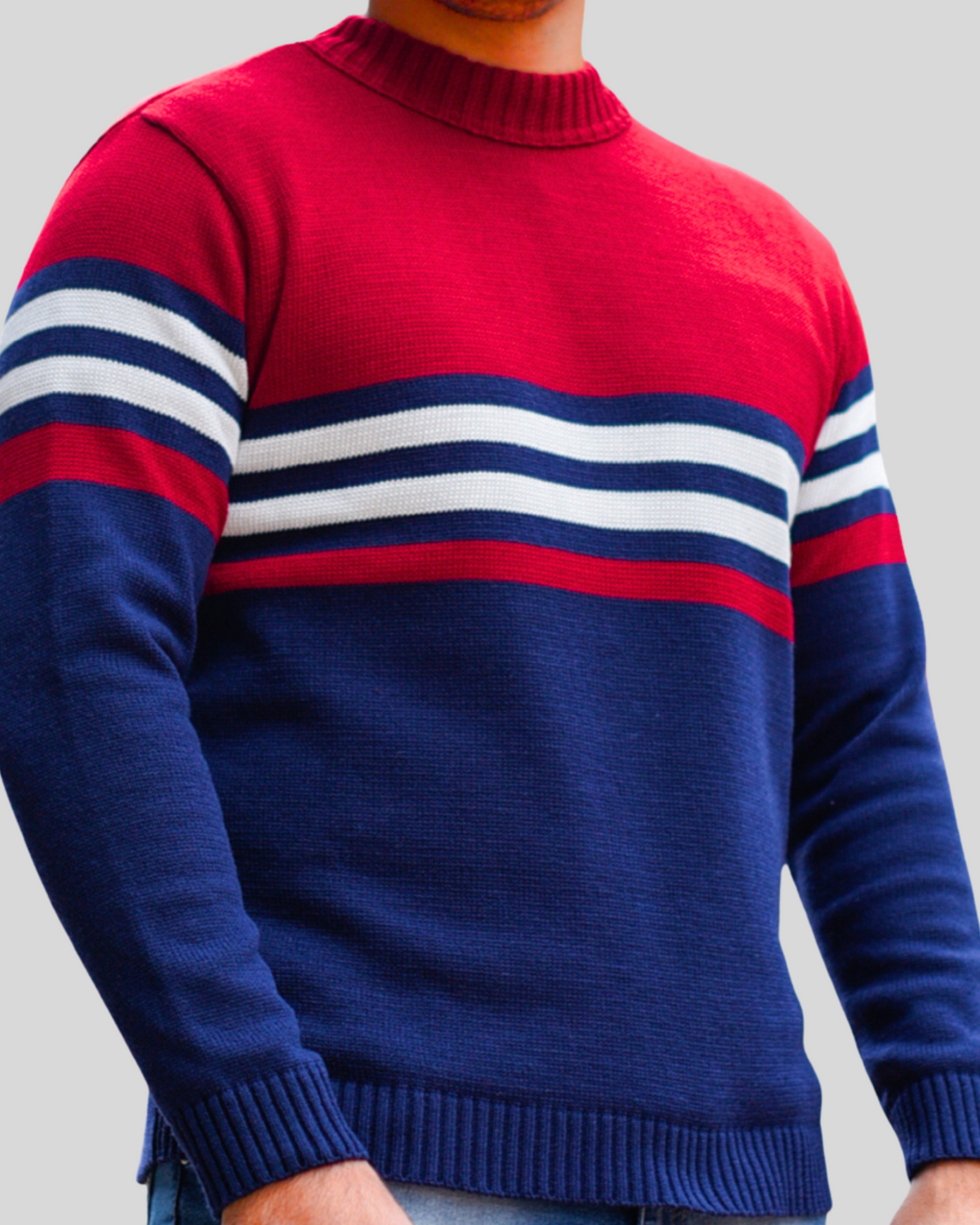 Cardigã Masculino em Lã Merino