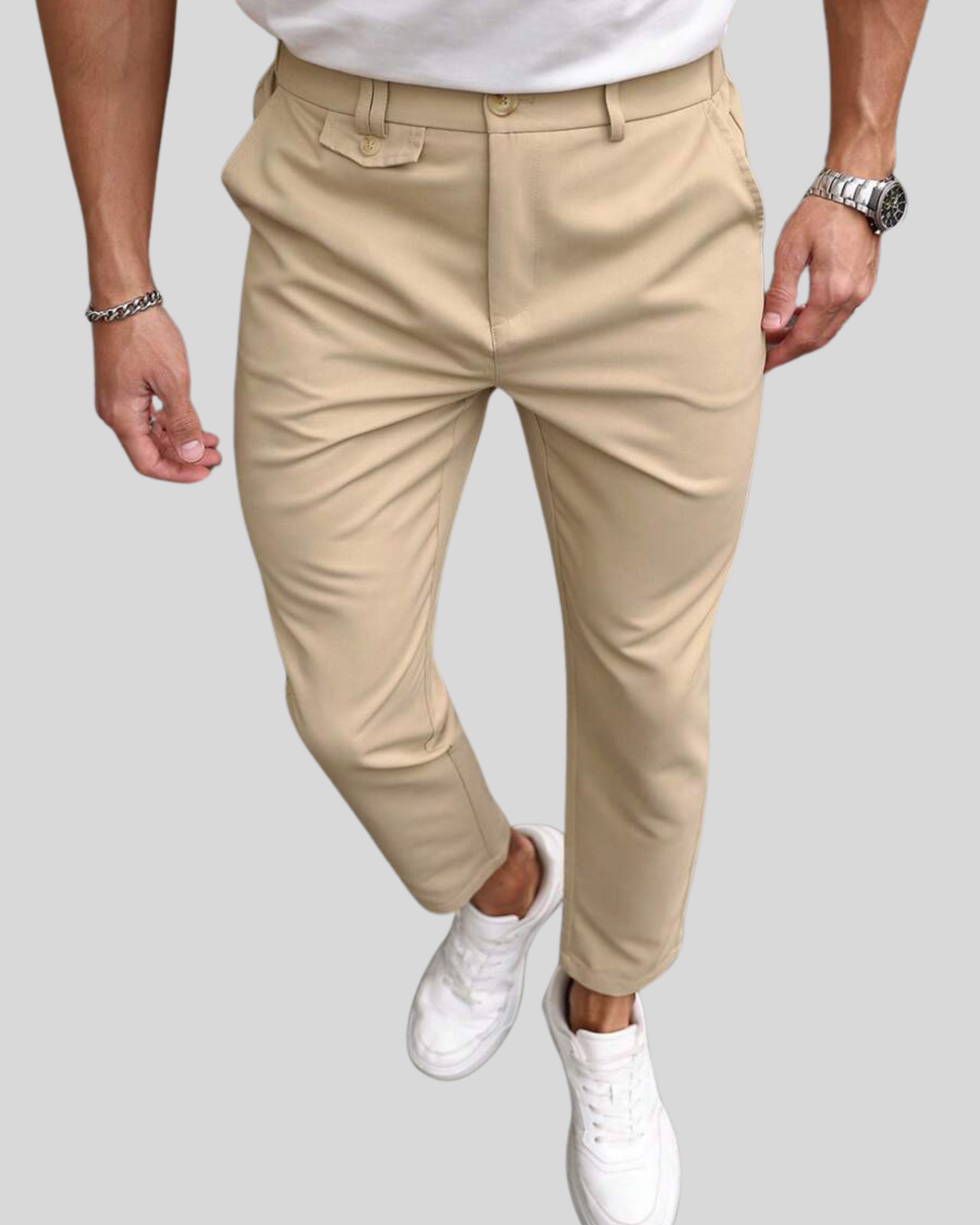 Calça Alfaiataria Italiana Corte Reto Premium