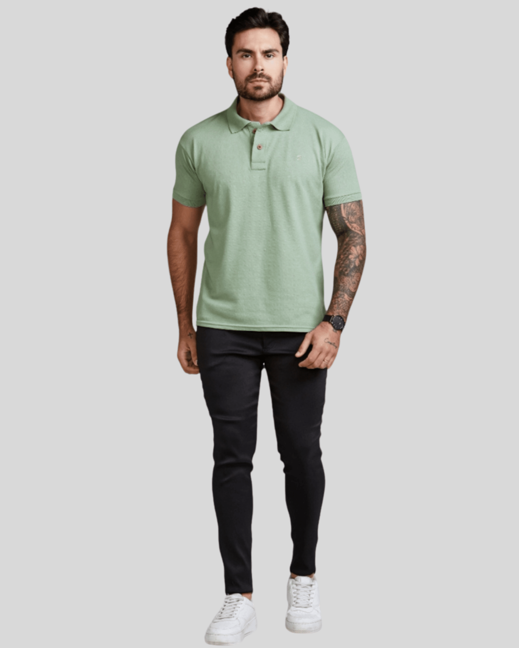 Kit Exclusivo Leblon - 4 Camisas Polo em Malha Piquet Premium Roupa Alfaiataria Leblon 