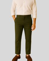 Calça Chino Sarja Alfaiataria Slim Sport Fino