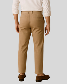 Calça Chino Sarja Alfaiataria Slim Sport Fino