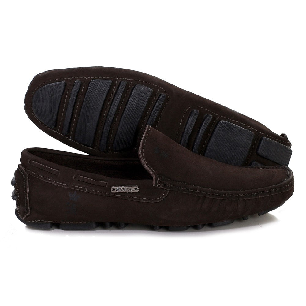 Mocassim masculino couro
