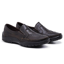Mocassim Slipper Masculino em Couro Legítimo - Conforto Premium para o Dia a Dia