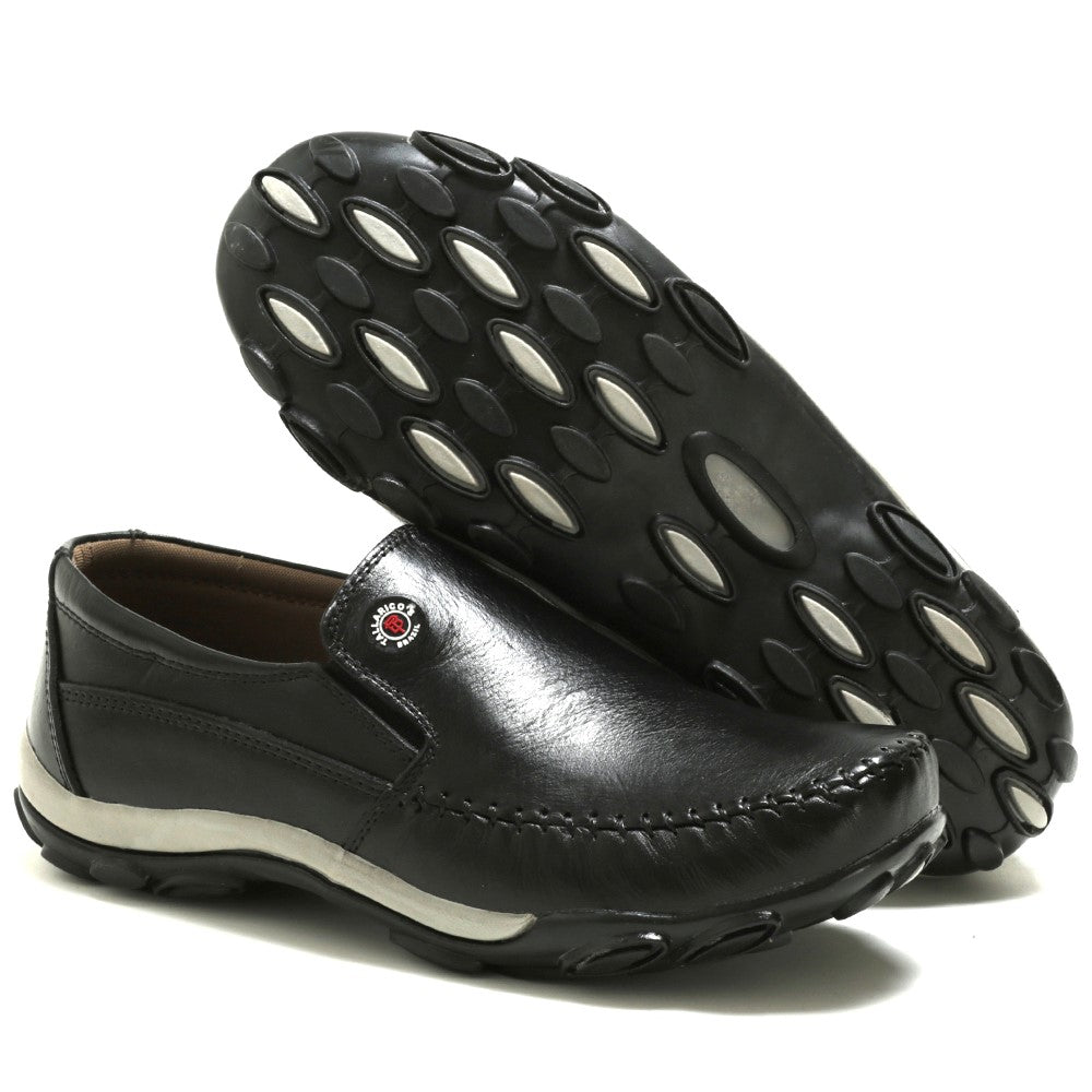 Mocassim de Couro Leblon - Elegância Clássica