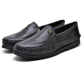 Kit com 2 Pares de Mocassins Masculinos em Couro Legítimo - Conforto e Elegância