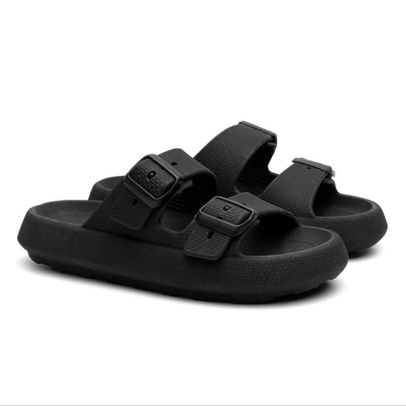 Chinelo Masculino Sandália Duas Tiras Slide Confortável Birken Fivela
