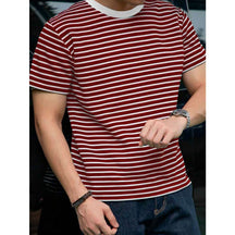 Camiseta Listrada Masculina Básica