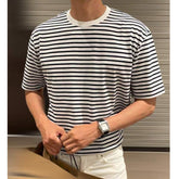 Camiseta Listrada Masculina Básica