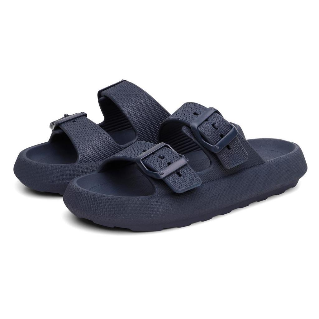Chinelo Masculino Sandália Duas Tiras Slide Confortável Birken Fivela