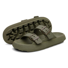 Chinelo Masculino Sandália Duas Tiras Slide Confortável Birken Fivela