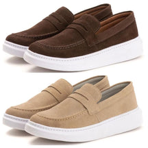 Kit 2 em 1: Oxford Brogue + Loafer Ajustável em Couro Legítimo - Elegância Versátil