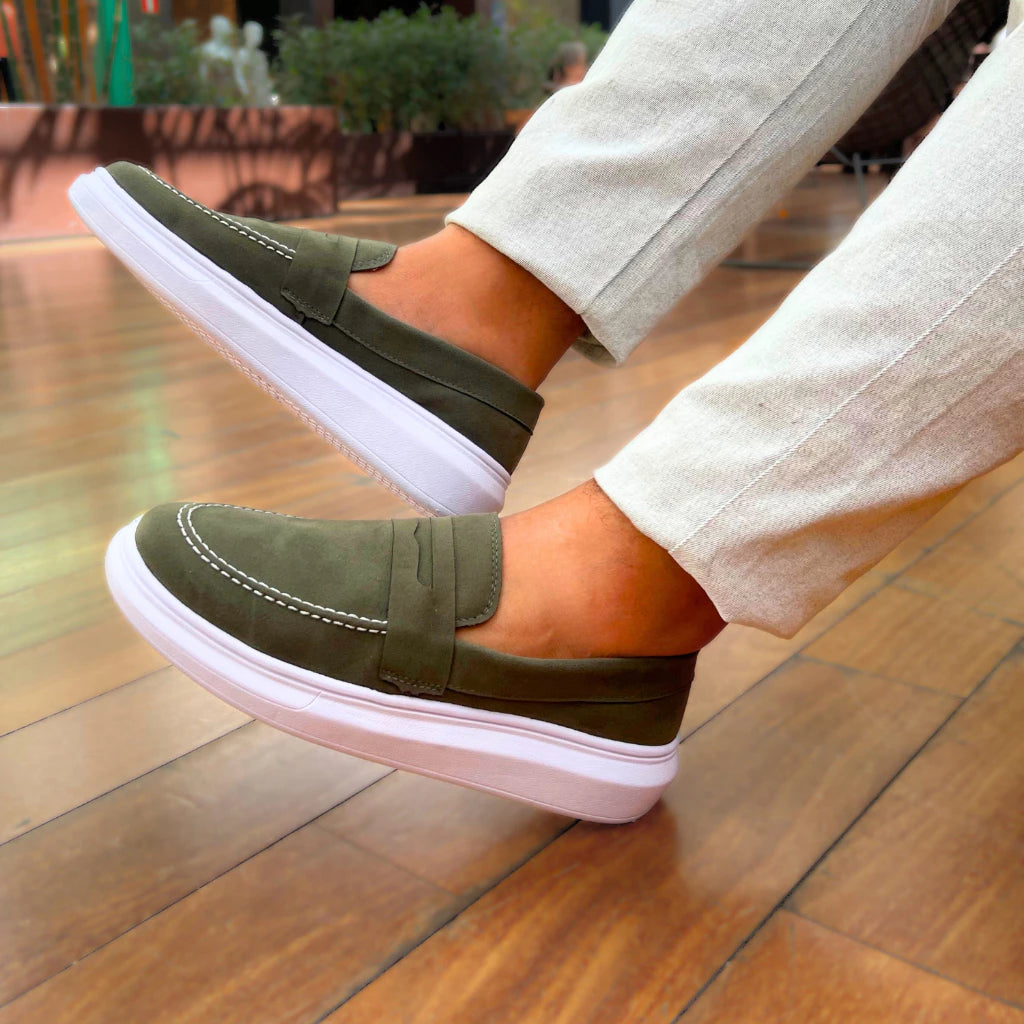 Mocassim Oxford em Couro Premium Leblon