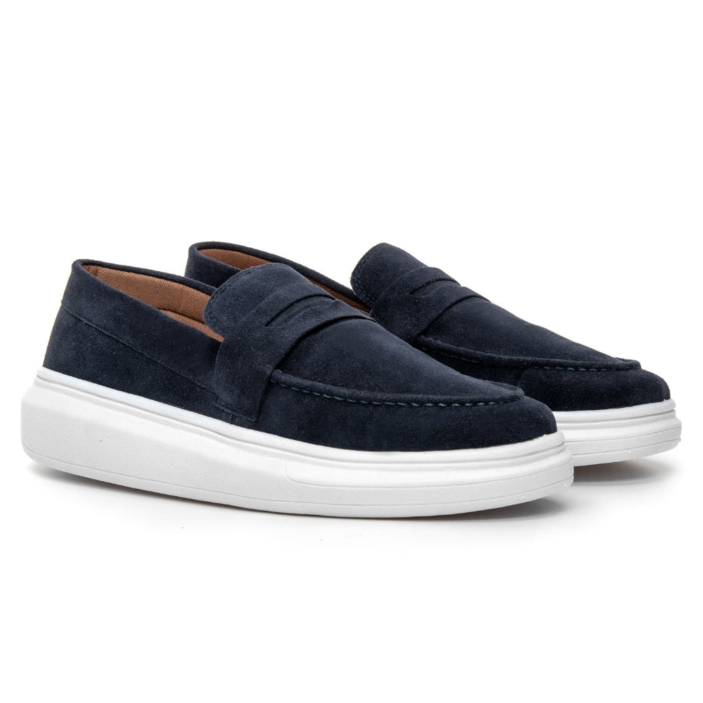 Mocassim Oxford em Couro Premium Leblon