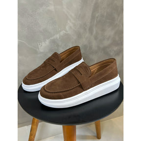 Mocassim Oxford em Couro Premium Leblon