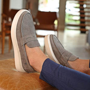 Mocassim Oxford em Couro Premium Leblon