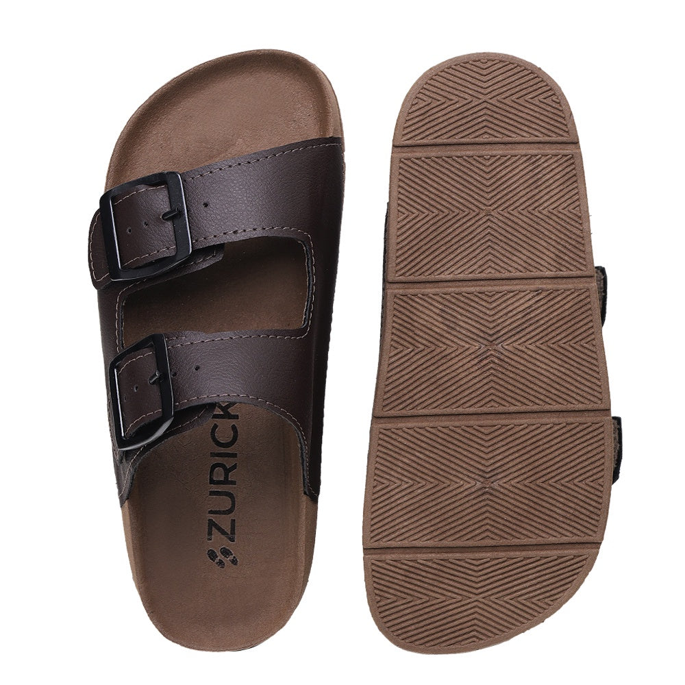Sandália Masculino Birken Couro Ecológico Papete